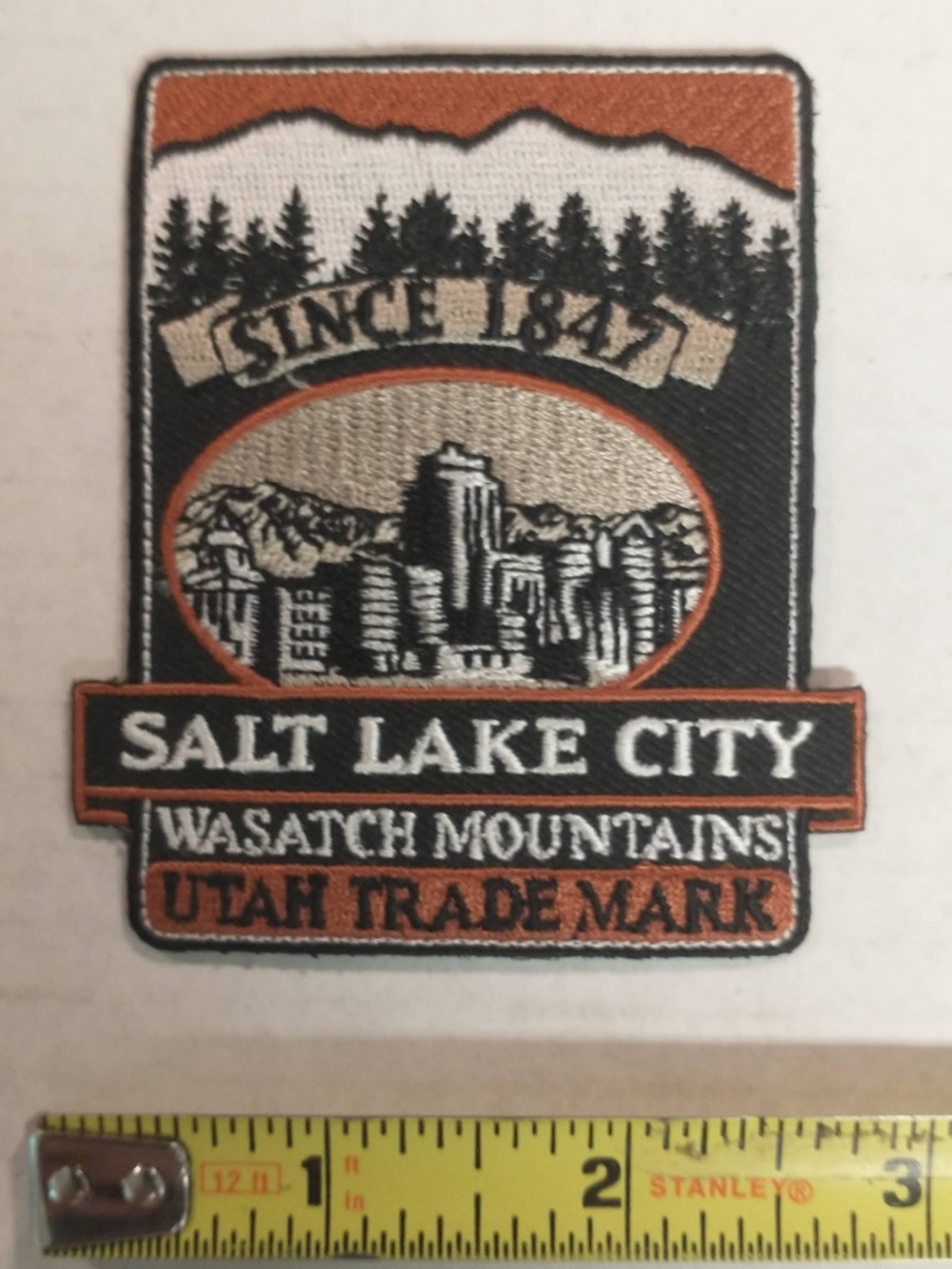 Salt Lake City Iron-On Patch